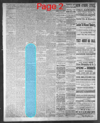 Page thumbnail for Clarksville Weekly Chronicle