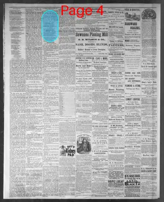Page thumbnail for Clarksville Weekly Chronicle