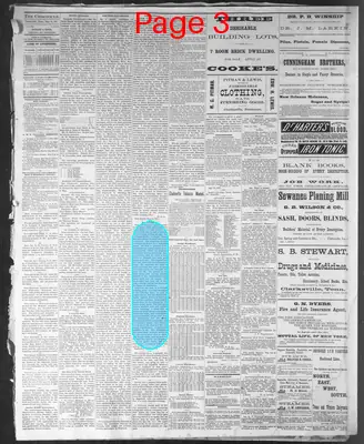 Page thumbnail for Clarksville Weekly Chronicle