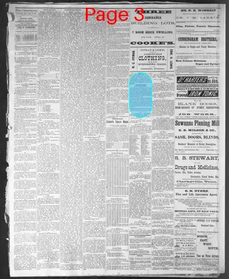 Page thumbnail for Clarksville Weekly Chronicle