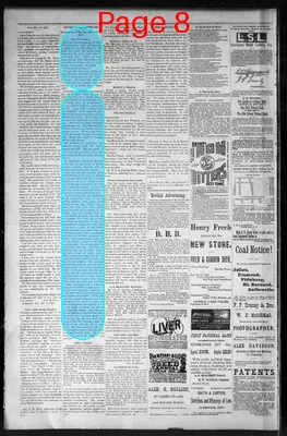 Page thumbnail for Clarksville Weekly Chronicle