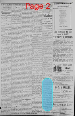 Page thumbnail for The Big Stone Gap Post