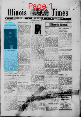 Page thumbnail for The Illinois Times