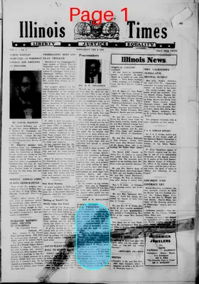 Page thumbnail for The Illinois Times