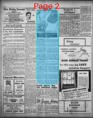 Page thumbnail for The Daily Record