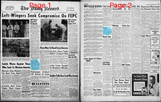 Page thumbnail for The Daily Record