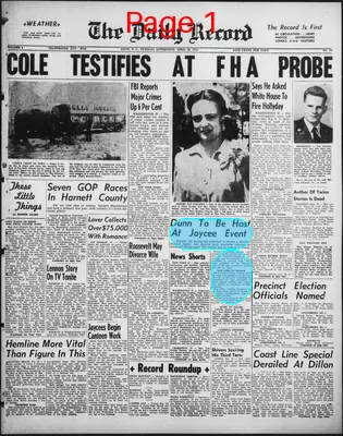 Page thumbnail for The Daily Record