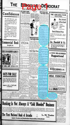 Page thumbnail for The Bienville Democrat