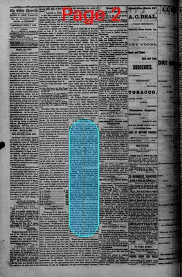 Page thumbnail for The Colfax Chronicle