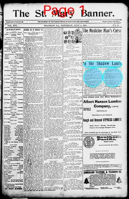 Page thumbnail for The St. Mary Banner