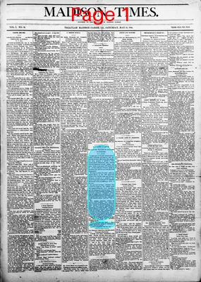 Page thumbnail for Madison Times