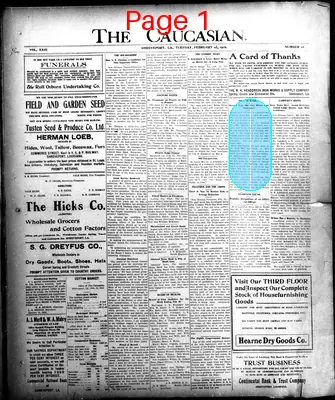 Page thumbnail for The Caucasian