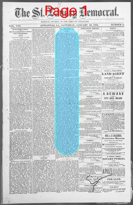 Page thumbnail for St. Landry Democrat
