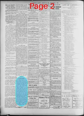 Page thumbnail for Evening Capital And Maryland Gazette
