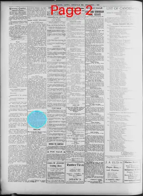Page thumbnail for Evening Capital And Maryland Gazette