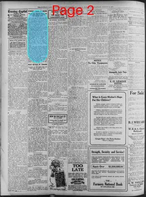 Page thumbnail for Evening Capital And Maryland Gazette