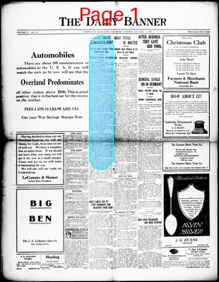 Page thumbnail for The Daily Banner