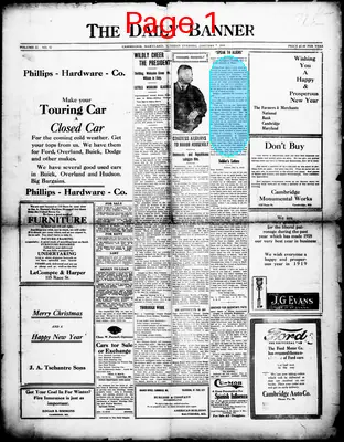 Page thumbnail for The Daily Banner