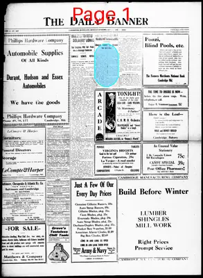 Page thumbnail for The Daily Banner