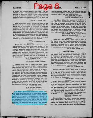 Page thumbnail for Afro American Courier