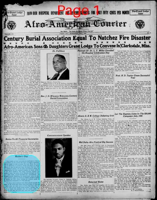 Page thumbnail for Afro American Courier
