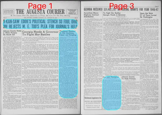 Page thumbnail for The Augusta Courier