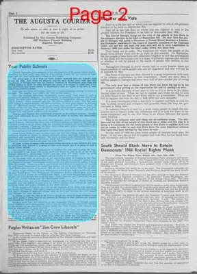 Page thumbnail for The Augusta Courier