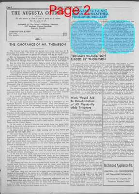 Page thumbnail for The Augusta Courier