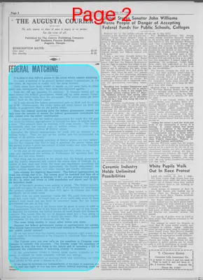 Page thumbnail for The Augusta Courier