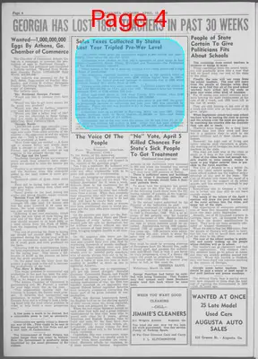 Page thumbnail for The Augusta Courier