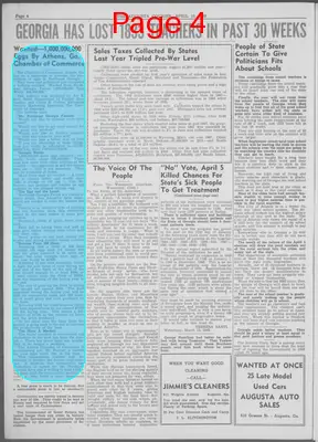Page thumbnail for The Augusta Courier