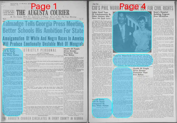 Page thumbnail for The Augusta Courier