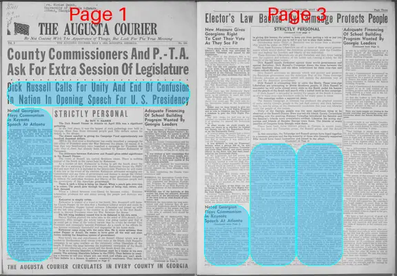 Page thumbnail for The Augusta Courier