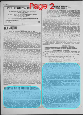 Page thumbnail for The Augusta Courier