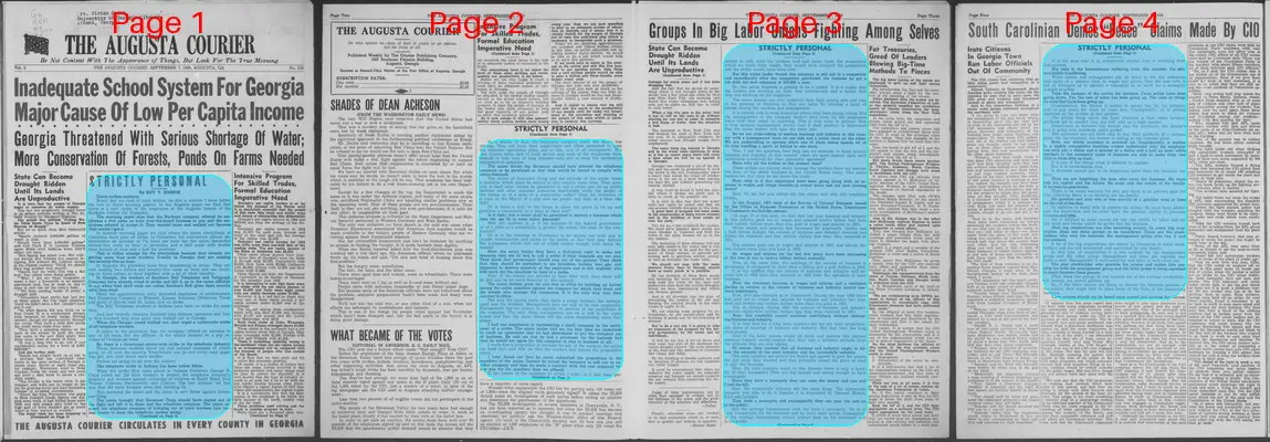 Page thumbnail for The Augusta Courier