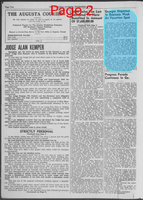 Page thumbnail for The Augusta Courier