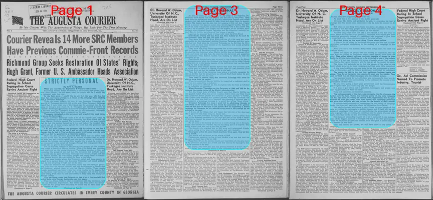 Page thumbnail for The Augusta Courier