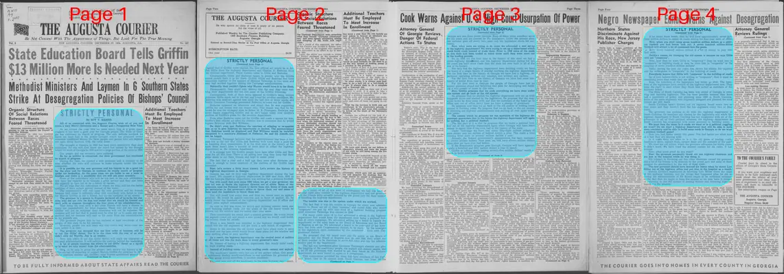 Page thumbnail for The Augusta Courier