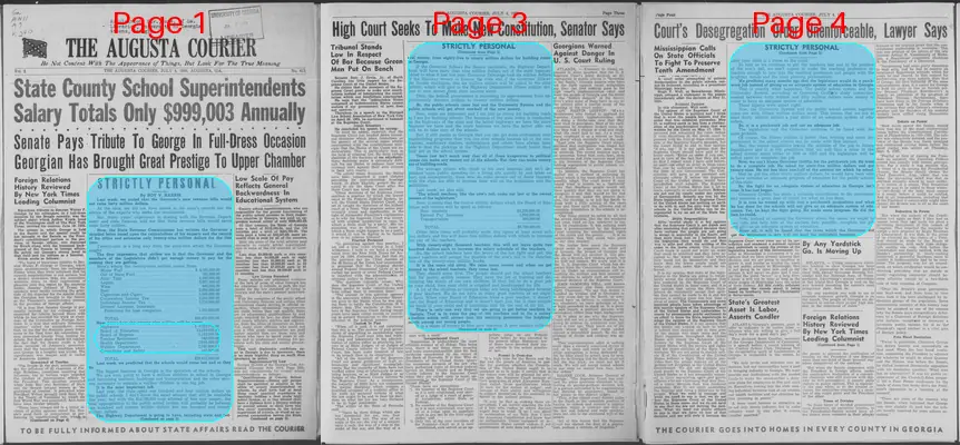 Page thumbnail for The Augusta Courier
