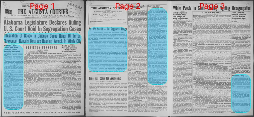 Page thumbnail for The Augusta Courier