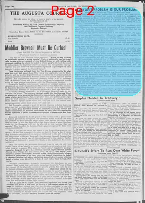 Page thumbnail for The Augusta Courier