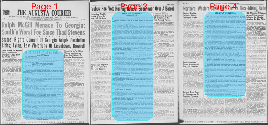 Page thumbnail for The Augusta Courier