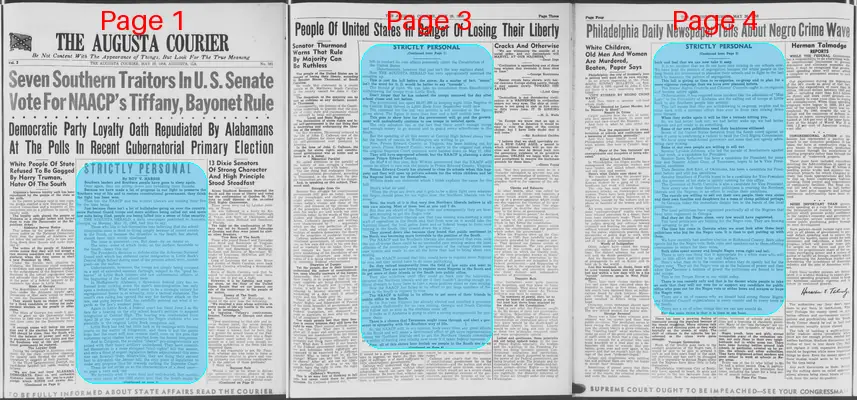 Page thumbnail for The Augusta Courier