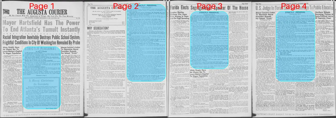 Page thumbnail for The Augusta Courier