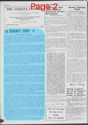Page thumbnail for The Augusta Courier