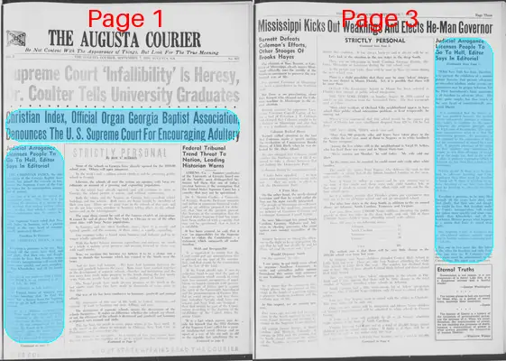 Page thumbnail for The Augusta Courier