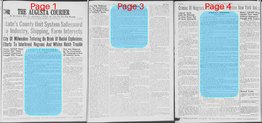 Page thumbnail for The Augusta Courier