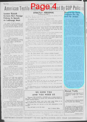 Page thumbnail for The Augusta Courier