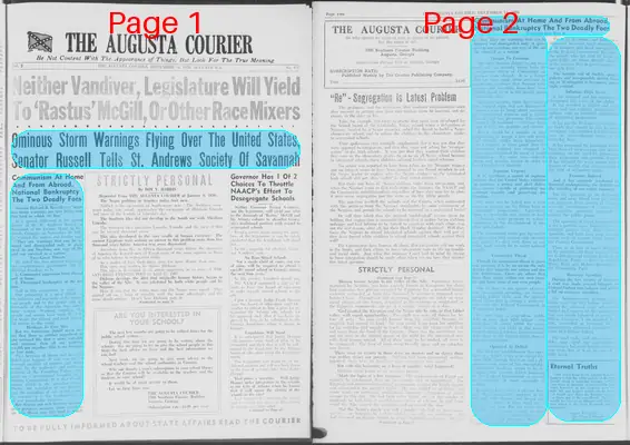 Page thumbnail for The Augusta Courier