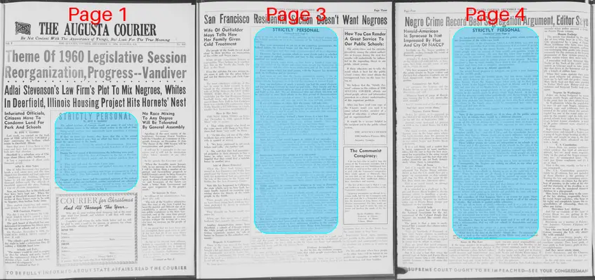 Page thumbnail for The Augusta Courier